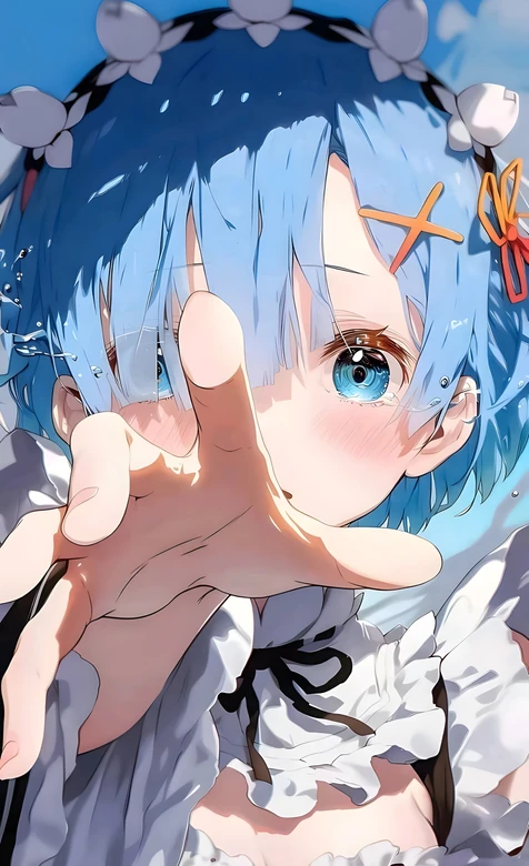 雷姆·水迹女仆装 唯美《Re0》动漫形象