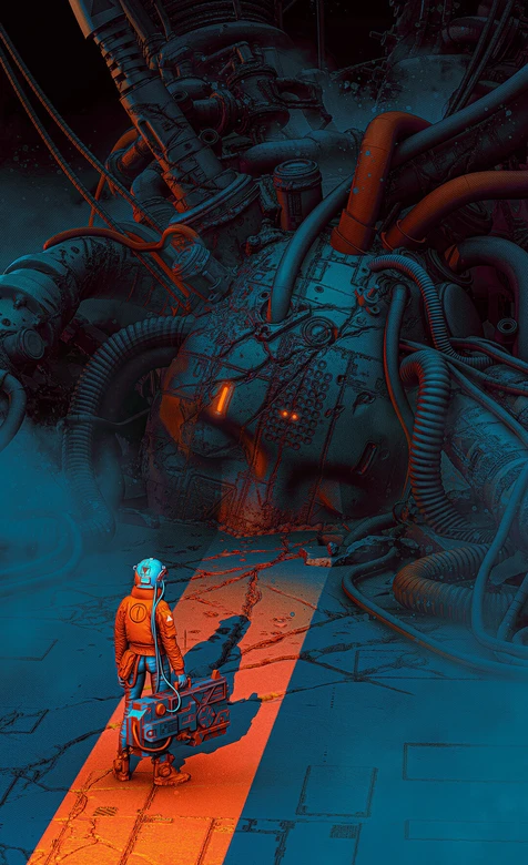 宇航者·机械核心 赛博朋克风 未来科幻手机壁纸推荐