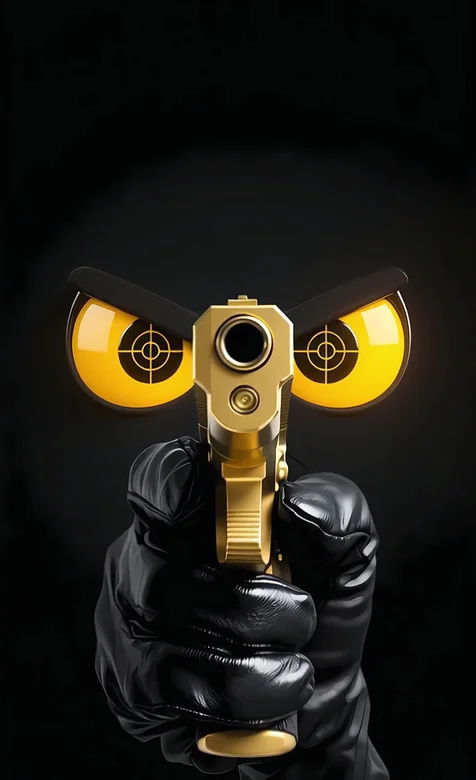 暗黑风瞄准眼·锐利凝视 热门动态手机壁纸