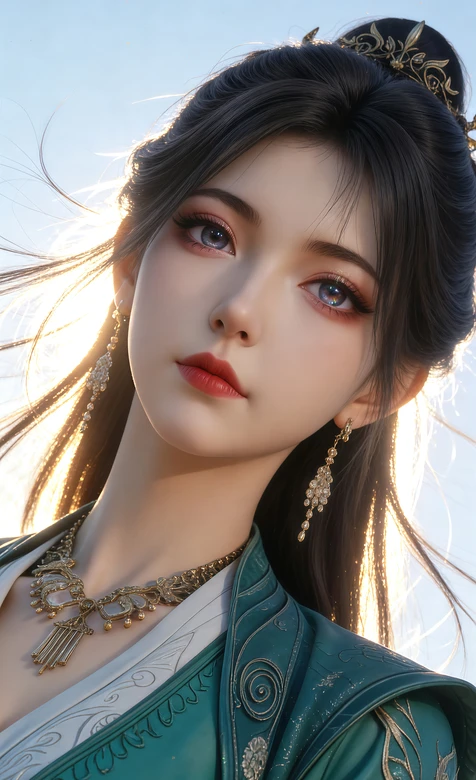 古风女子·青衫慕沛灵 国风唯美仙侠风手机壁纸