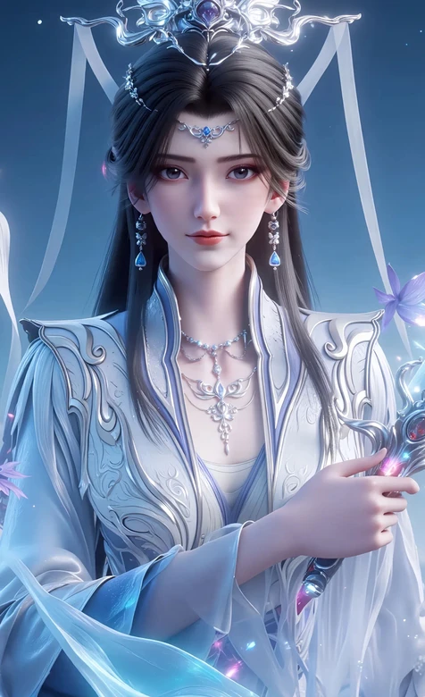 《仙逆》李慕婉·银华服飘带 唯美国风国漫 仙侠壁纸热门款