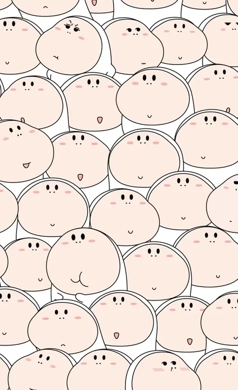 圆滚滚卡通团子·治愈Q版风 动态手机壁纸精选