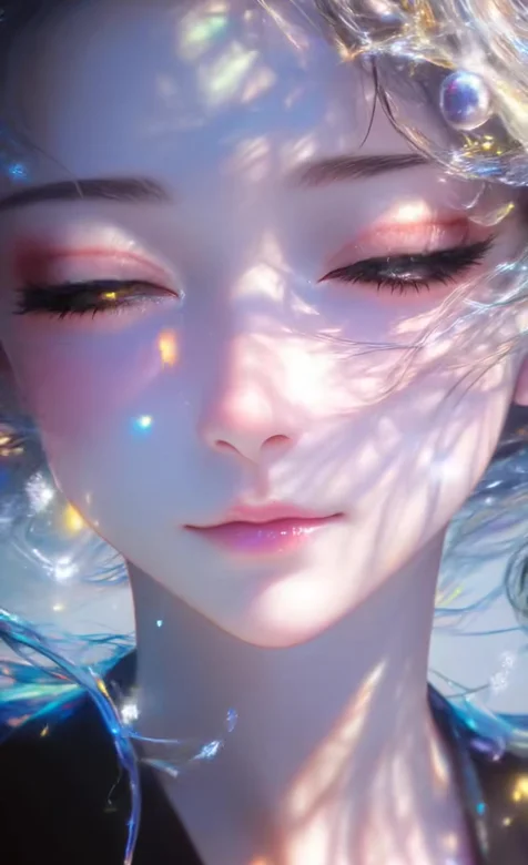 光效发丝少女·唯美奇幻风 高人气手机动态壁纸 ###