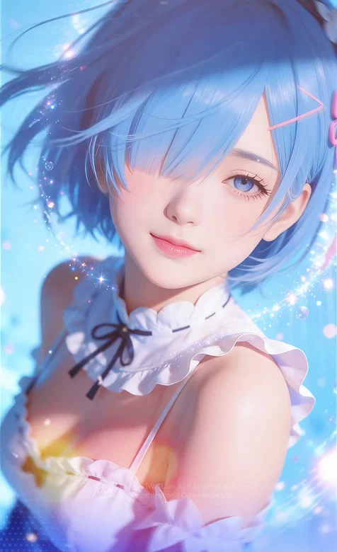 蕾姆·女仆装 唯美梦幻风 Re0异世界动态壁纸热搜款