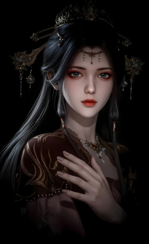 动漫《牧神记》角色灵毓秀·华贵古风人物·国风写实造型 高人气古风壁纸