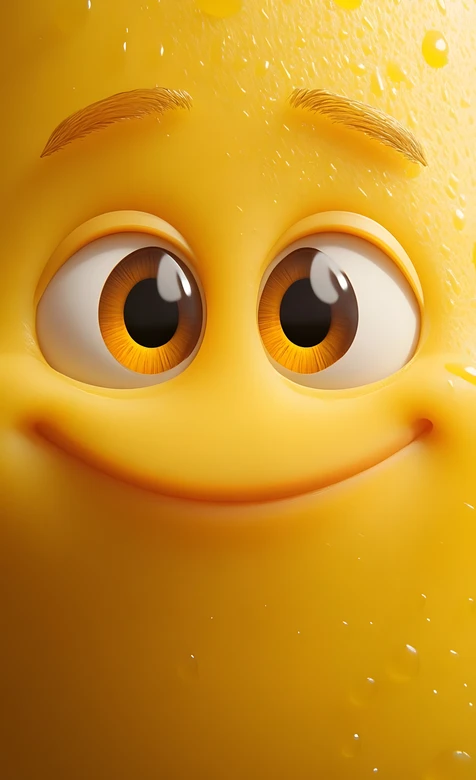 3D卡通笑脸形象·治愈清新风 萌系手机壁纸精选