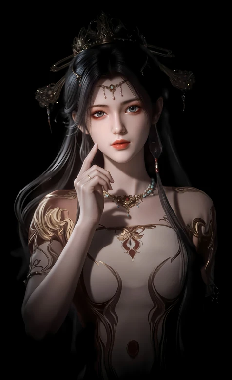 古风华丽美人·七公主肥七·灵毓秀·国风写实国漫风手机壁纸高人气款