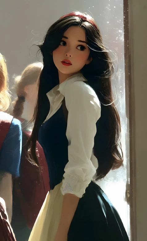 白雪公主·写实唯美风 迪士尼动画经典角色 迪士尼公主壁纸