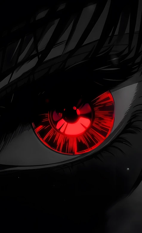 暗黑系动漫红眼·血色瞳孔 高人气动漫眼睛壁纸