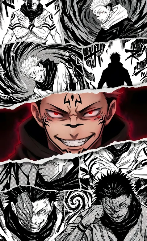 两面宿傩·狂气压迫 咒术回战暗黑热血动漫壁纸