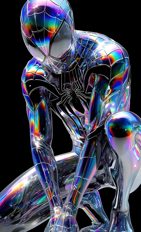 蜘蛛侠·全息电镀风 漫威科幻超英壁纸