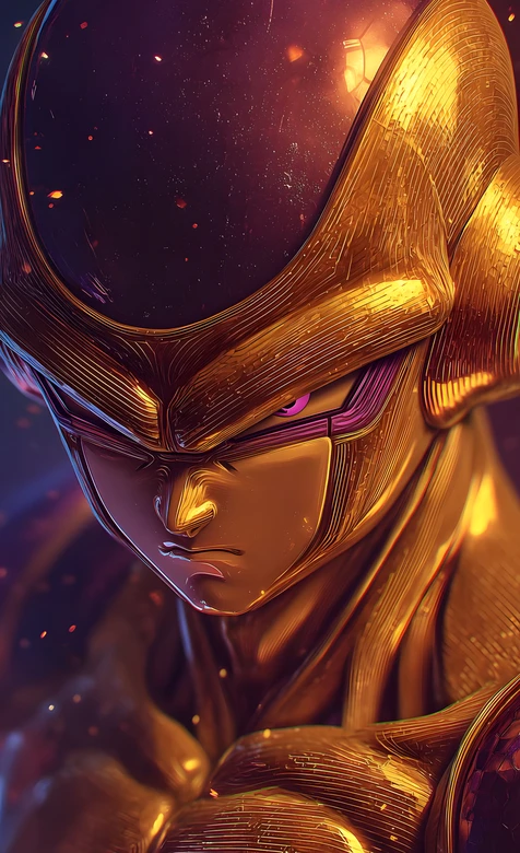 弗利萨·黄金形态 写实金属风 龙珠动漫高燃壁纸