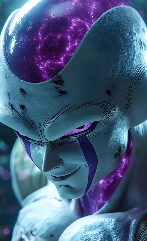 弗利萨·紫电能量涌动 写实风龙珠动漫热血壁纸