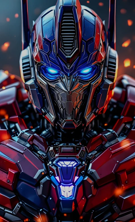 擎天柱·机械战甲觉醒 写实金属风 变形金刚热血壁纸（超高清机甲壁纸）