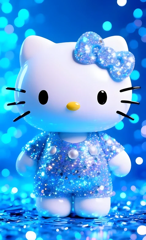 Hello Kitty·闪粉梦幻风 三丽鸥治愈系手机壁纸