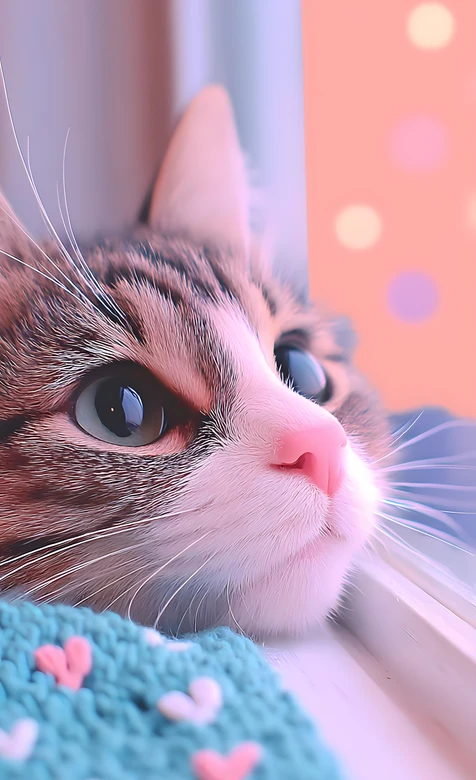 萌系猫咪·唯美梦幻风 清新治愈宠物壁纸精选