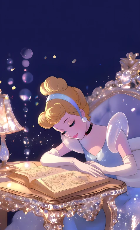 灰姑娘·梦幻鎏金风 迪士尼动画手机壁纸