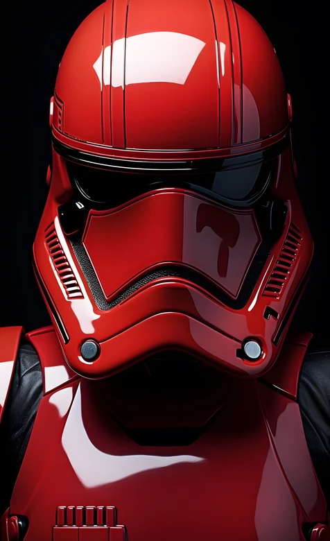 星球大战红色冲锋兵·超酷暗黑科幻风 高质感影视主题手机壁纸