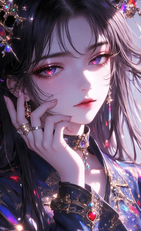 古风奇幻少女·璀璨珠宝华服 国风唯美动态手机壁纸