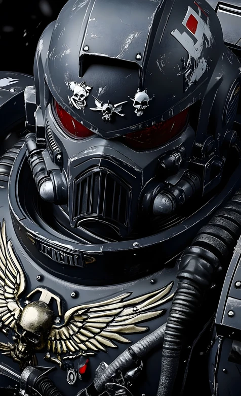 战锤40K星际战士·暗黑硬核动力装甲 高质感游戏壁纸