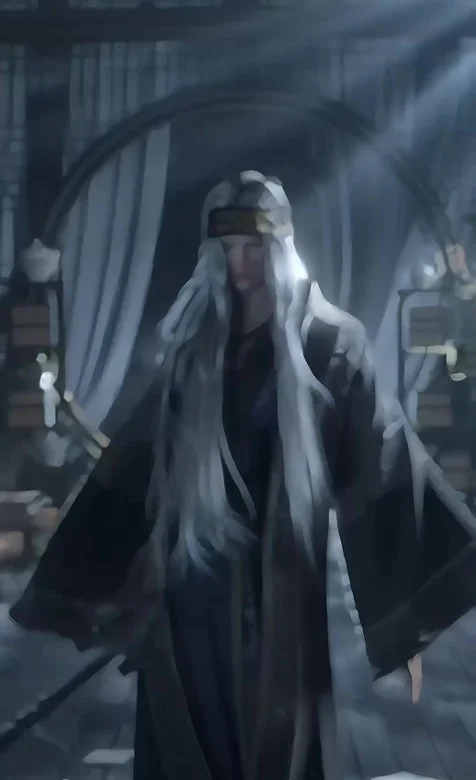 卫庄·银发持剑 国风暗黑国漫秦时明月动态壁纸