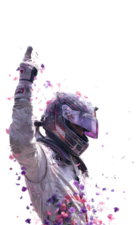 赛车手·花瓣绽放唯美风 高人气手机竖屏壁纸