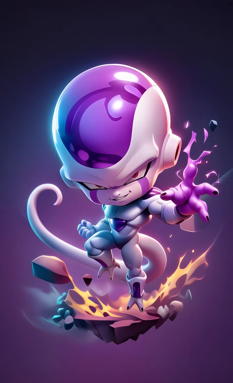 弗利萨·能量涌动 写实渲染《龙珠》动漫热血壁纸