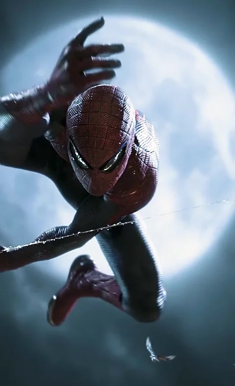 蜘蛛侠·蛛丝滑翔 写实风影视感动态手机壁纸高人气