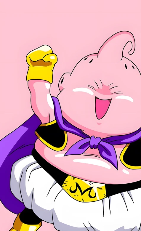 魔人布欧·胖布欧（开心欢呼）七龙珠动漫壁纸