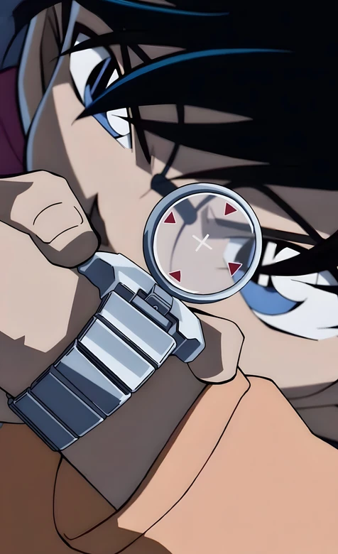 江户川柯南·麻醉针手表 日漫《名侦探柯南》高燃壁纸