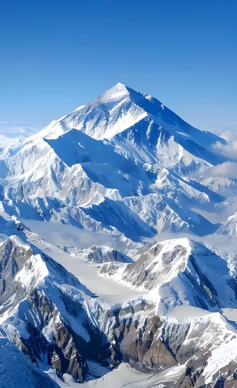 雪山巅峰·写实壮丽雪景 自然风光精选