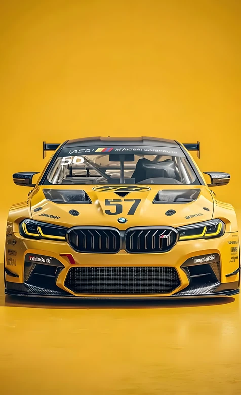 宝马M竞技赛车·57号涂装 高热度跑车壁纸