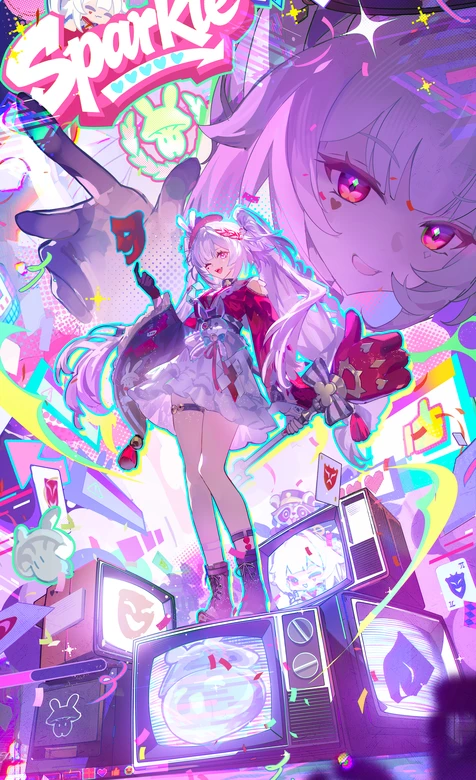 Sparkle·霓虹赛博风 崩坏星穹铁道角色壁纸
