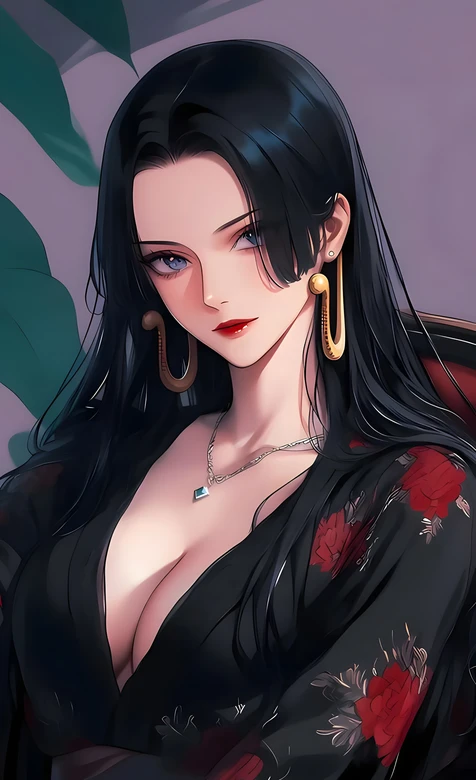波雅·汉库克 性感古风国漫 海贼王女帝手机壁纸