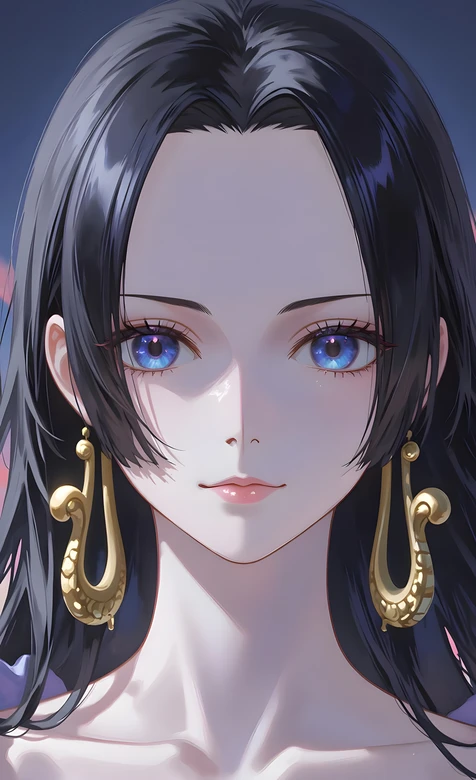 波雅·汉库克 蛇形耳饰 唯美二次元海贼王动漫壁纸 海贼王女帝壁纸