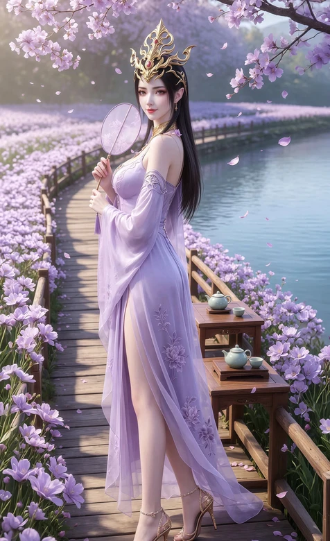 古风紫衣女神·美杜莎·唯美国风仙侠意境 热门手机壁纸款