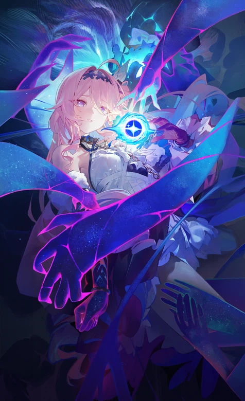 卡洛斯汀·微光封印 唯美二次元原画 高清锁屏