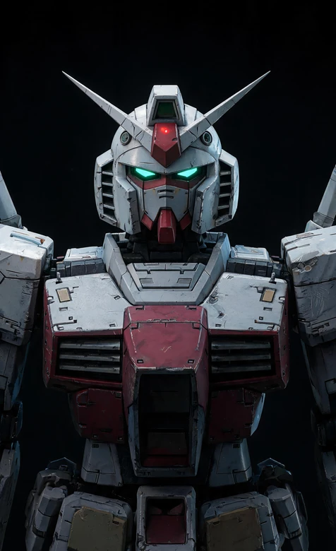 RX-78-2高达·战损质感 机动战士高达高清全面屏锁屏